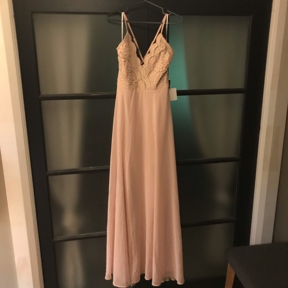 Lulus Dresses & Skirts - Lulu Blush Bridesmaid Dress